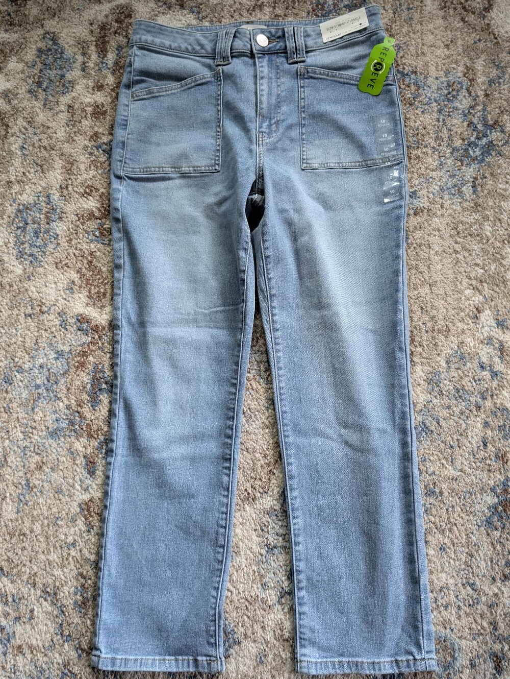 M Jeans by Maurices Slim Straight Ankle Jeans NWT